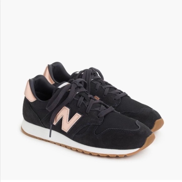 new balance navy and rose gold